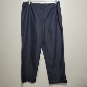 Susan Bristol Blue Cropped Pants Size 12